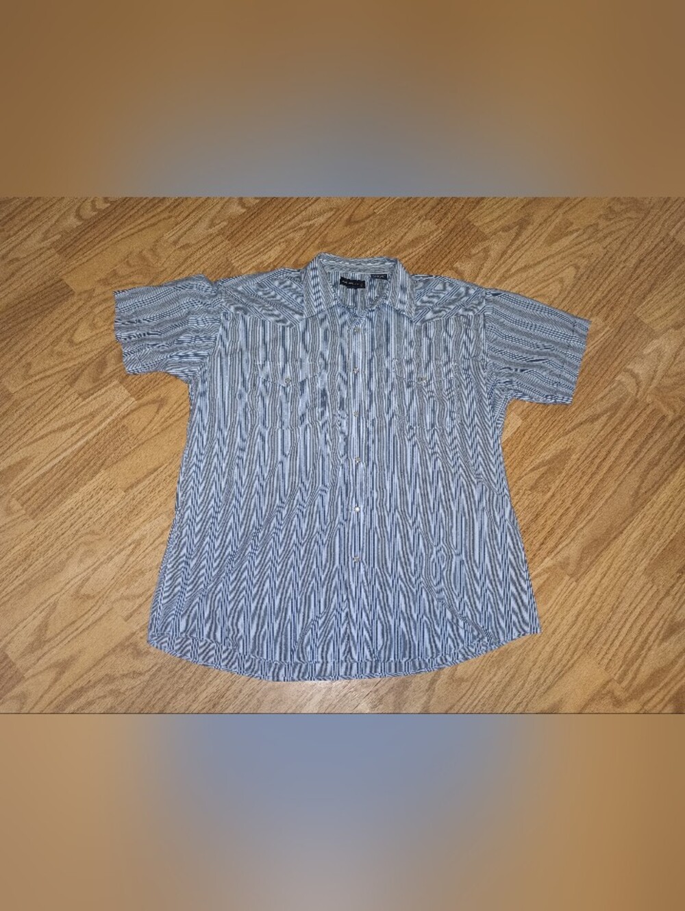 Panhandle Slim SS Pearl Snap Shirt. Men's XL/17.5